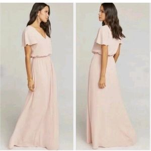 SHOW.ME.YOUR.MUMU/CHIFFON DRESS